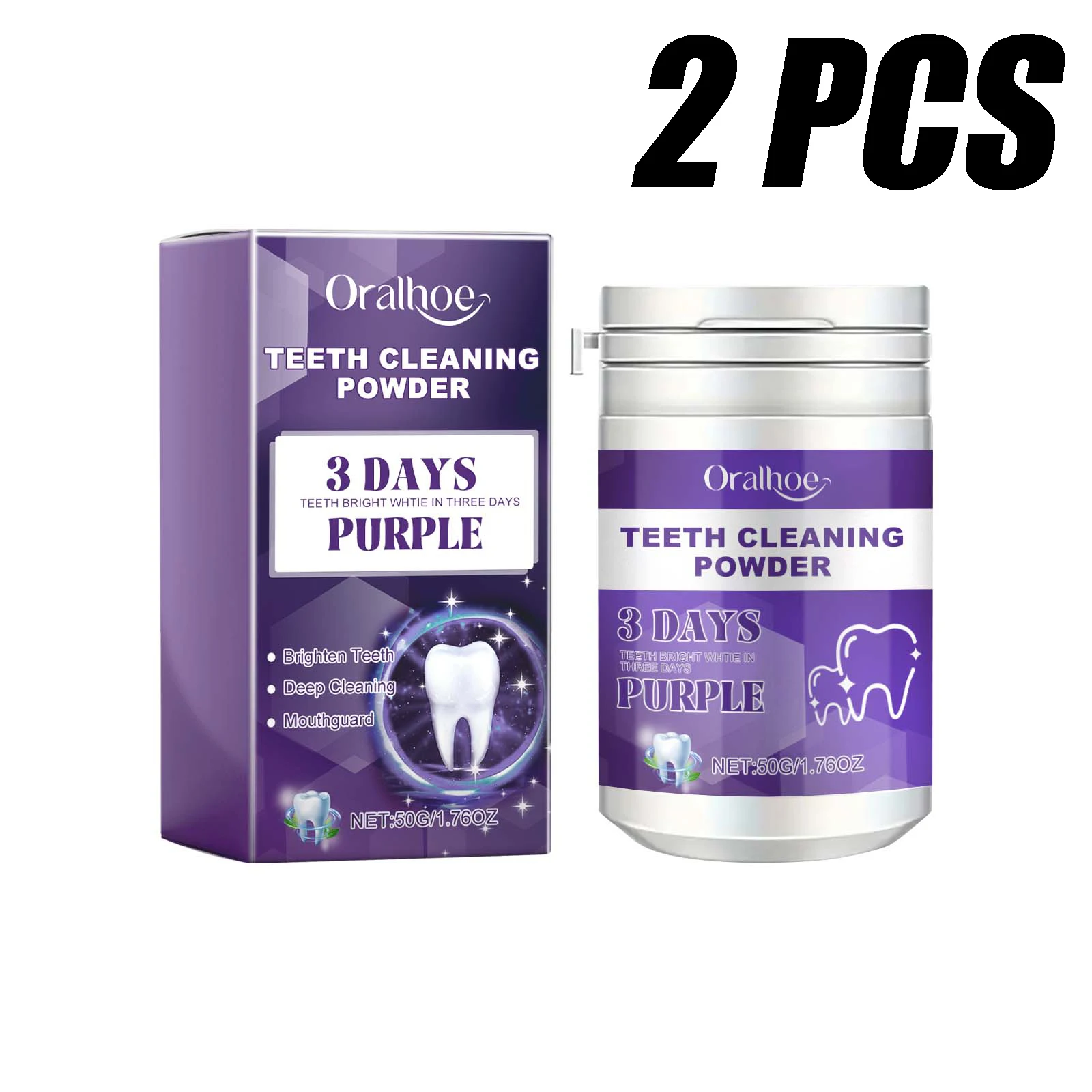 2PCS-Tooth powder