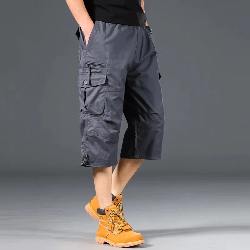 0036 cropped pants dark gray