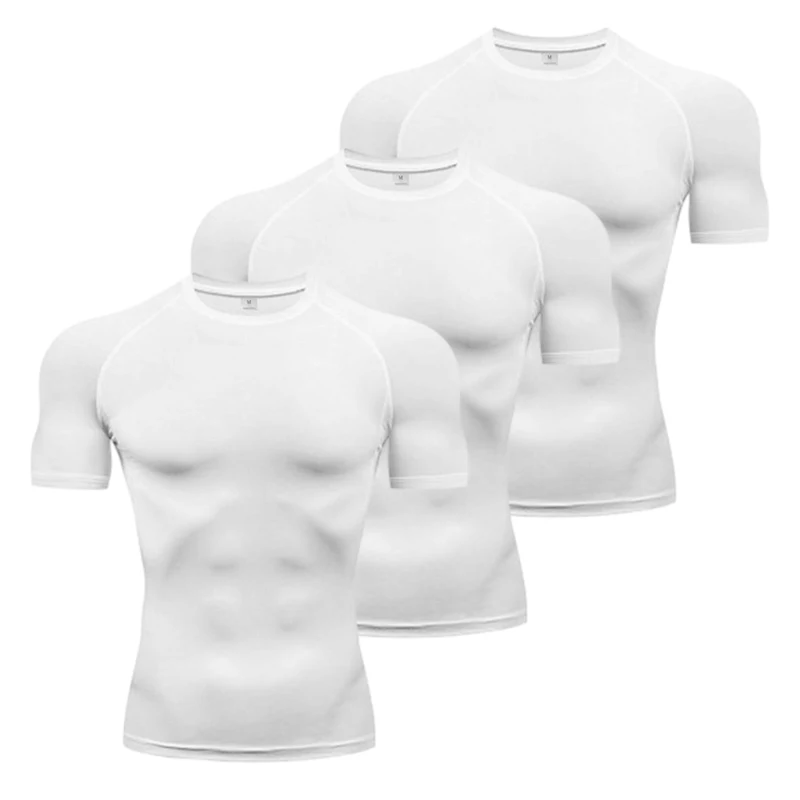 3pcs white