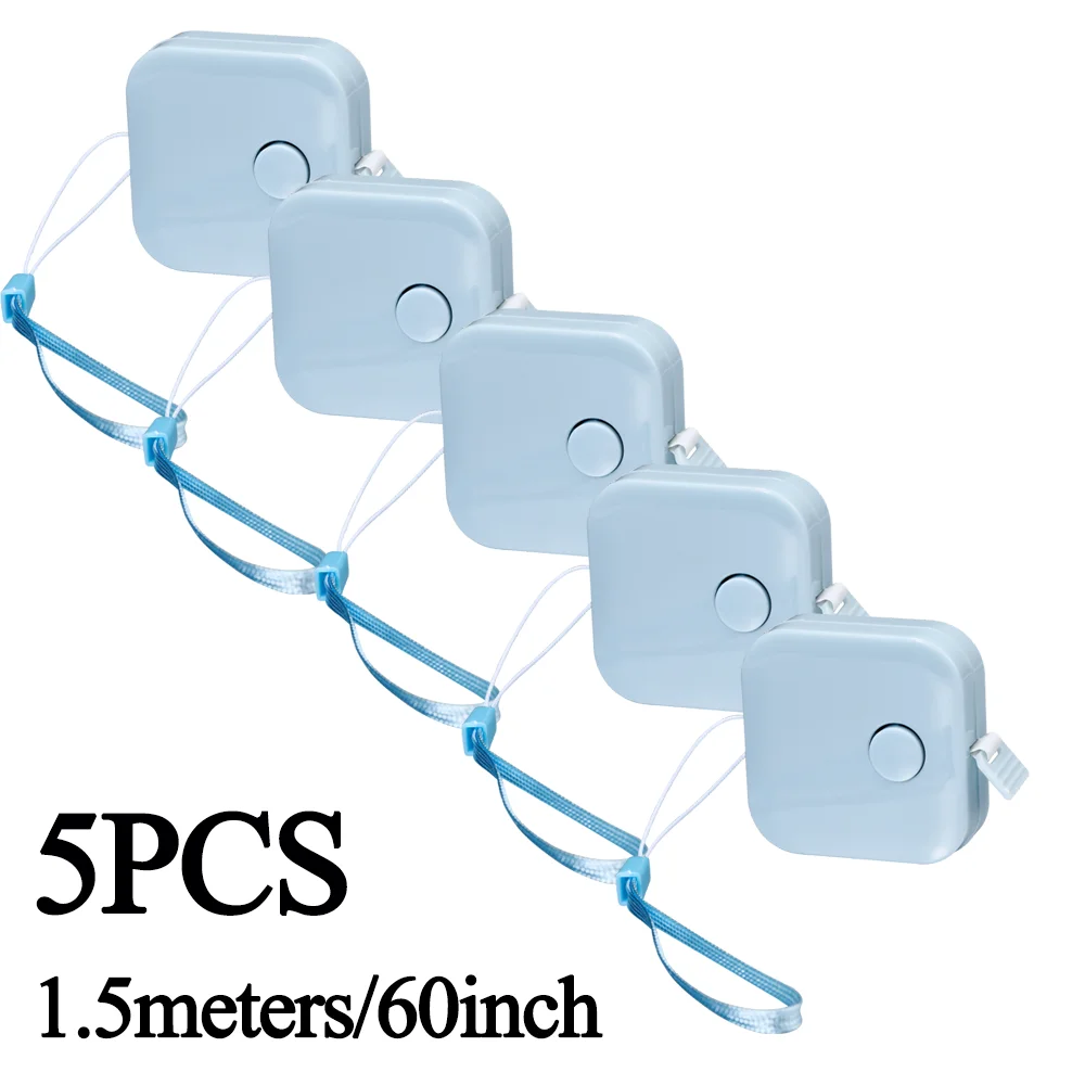 5PCS Square-Blue