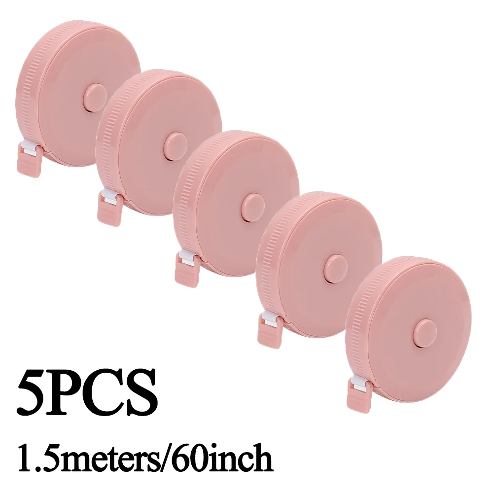5PCS Round-Pink