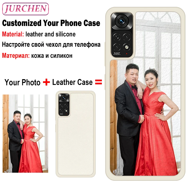 Leather White Case