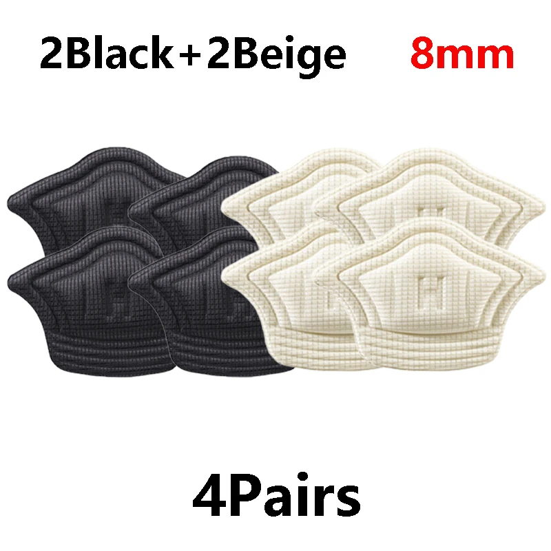 4Pairs-Black Be-8mm