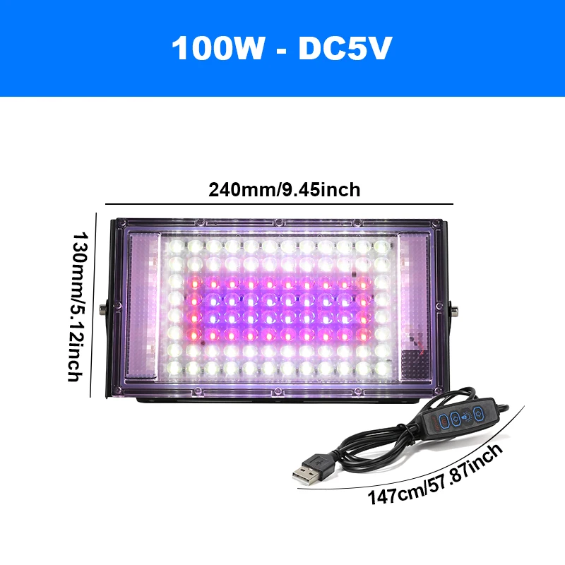100W-96Leds
