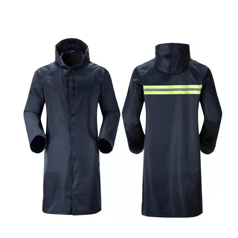 Standard black zipper + back reflective strip big brim