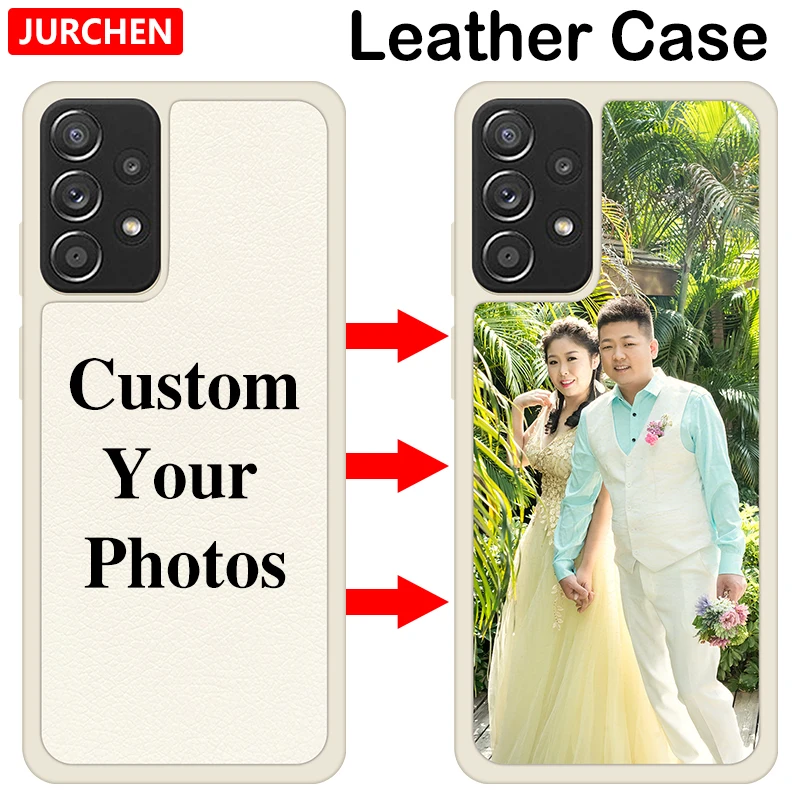 Leather White Case