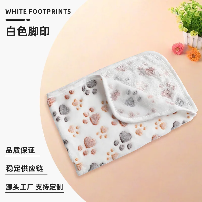 White footprints
