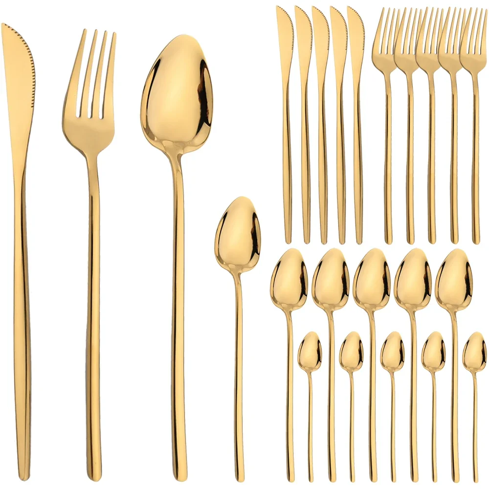 Gold 24Pcs