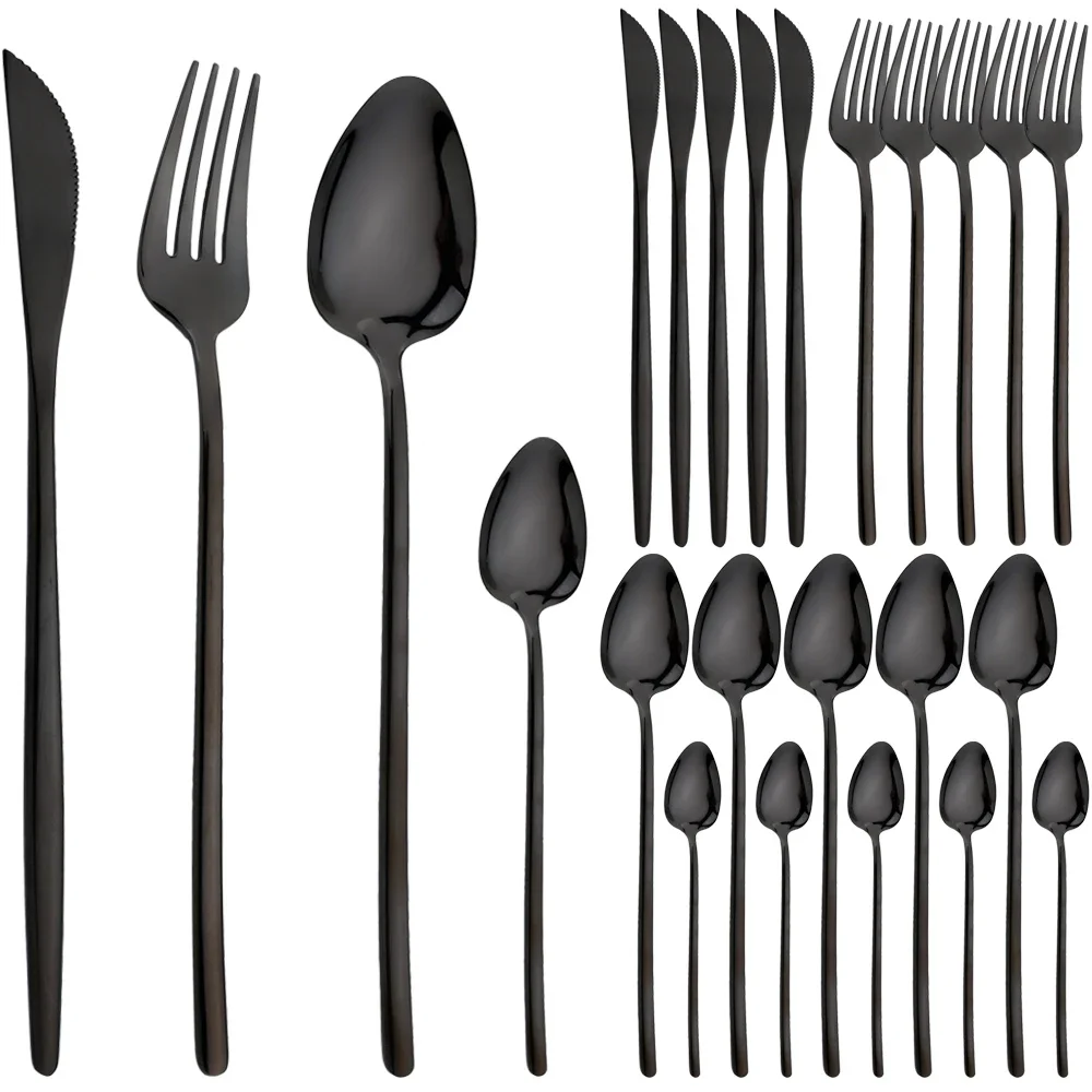 Black 24Pcs