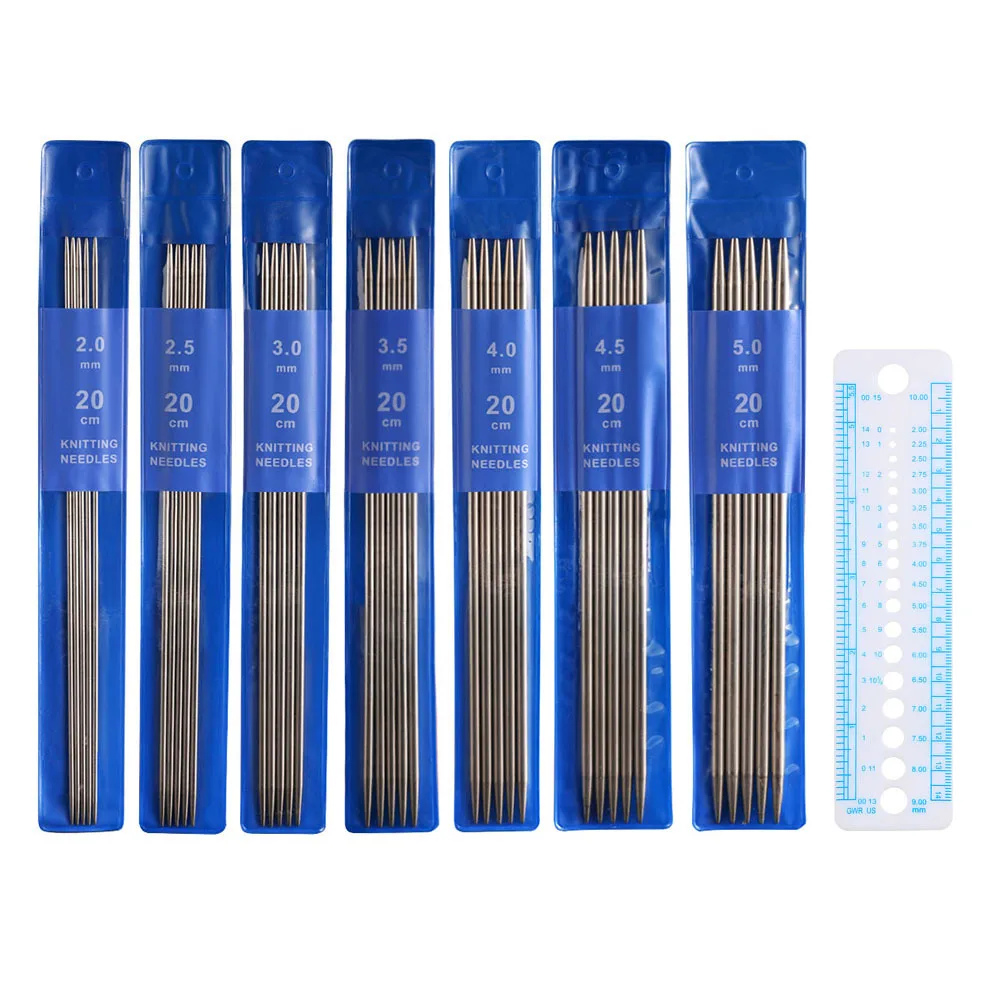 with blue ruler