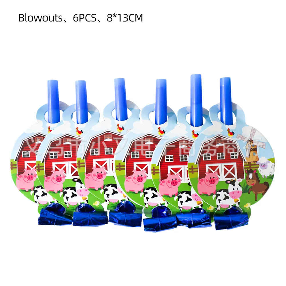 6pcs blowouts