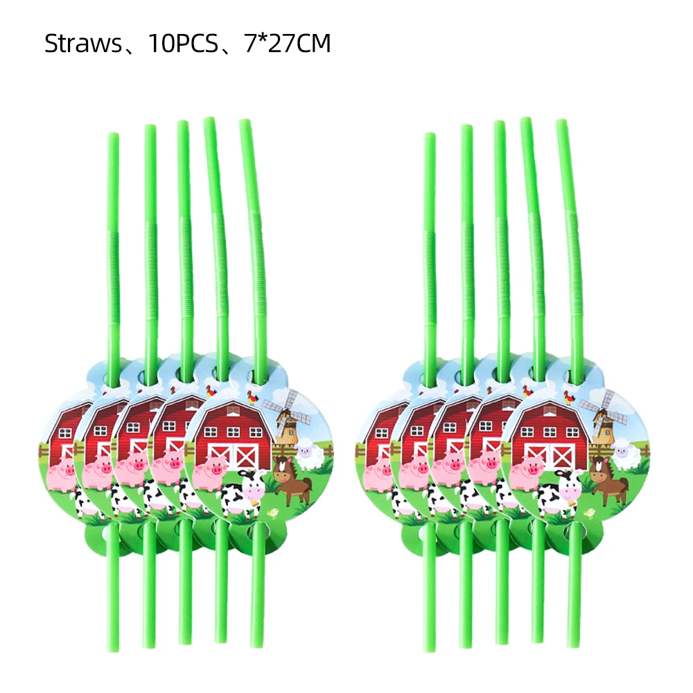10pcs straw