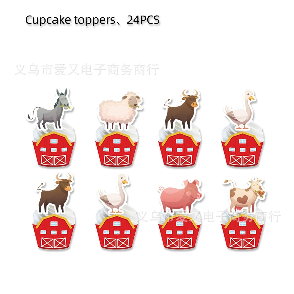 24pcs caketopper