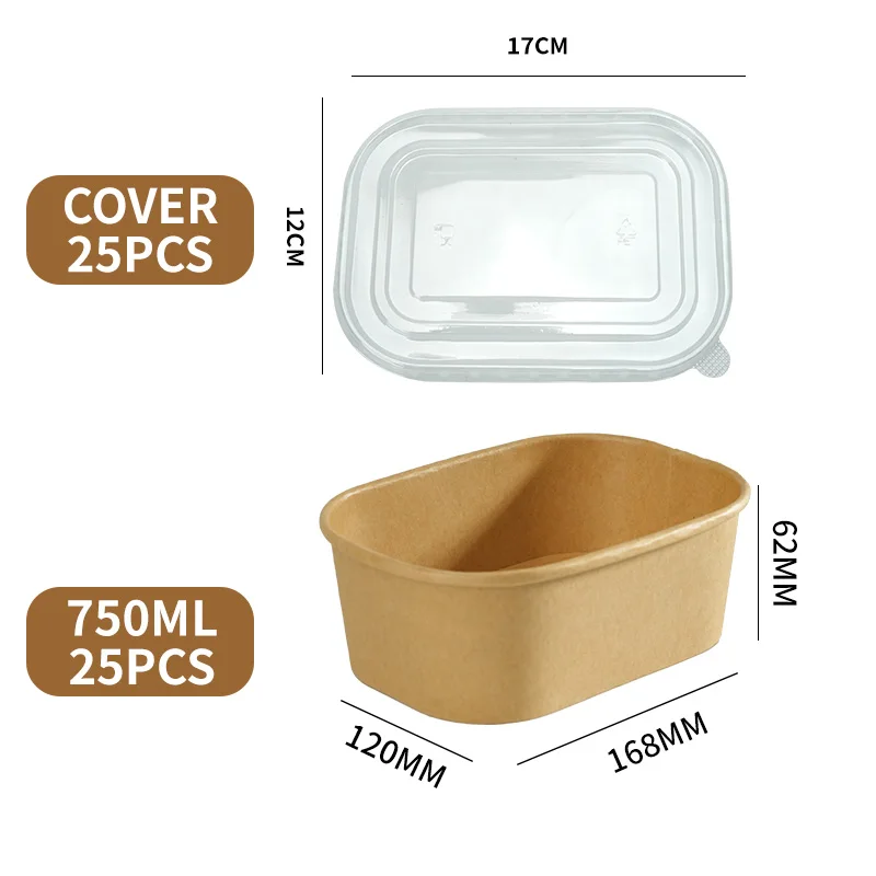 750ml with lids