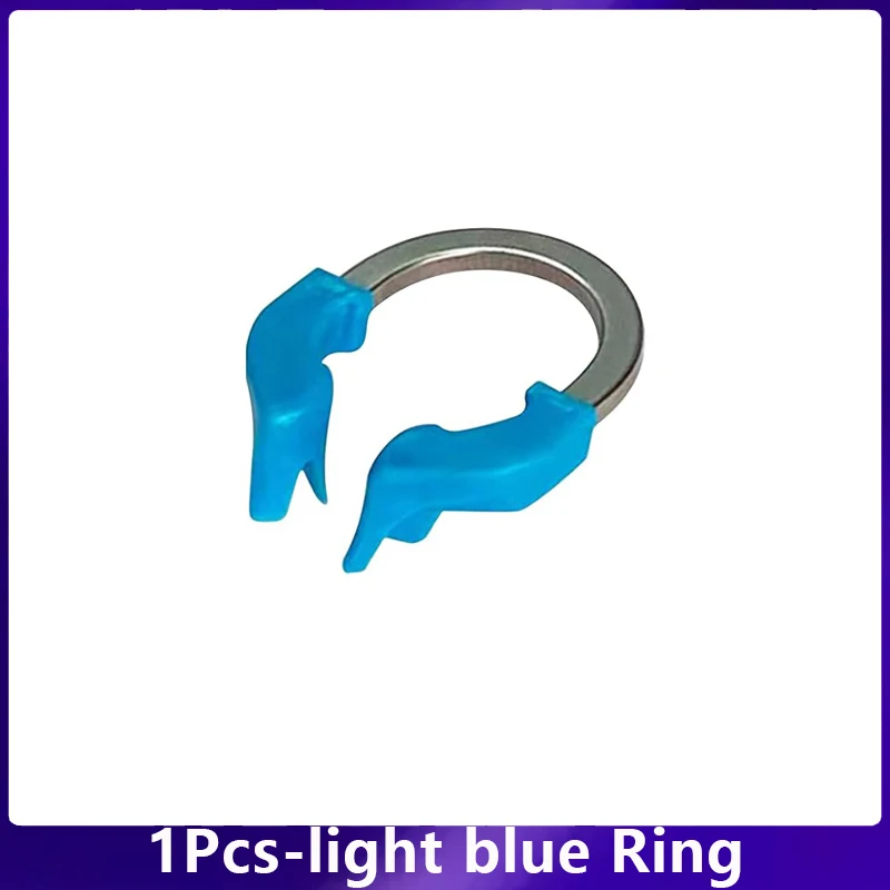1Pcs-light blue ring