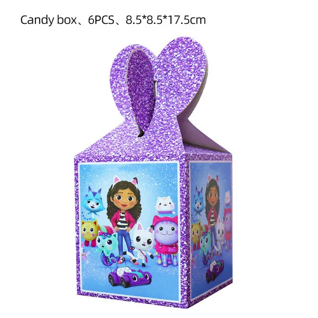 6pcs candy boxes