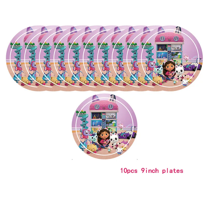 10pcs 9inch plates
