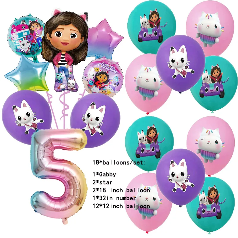 18pcs-number5