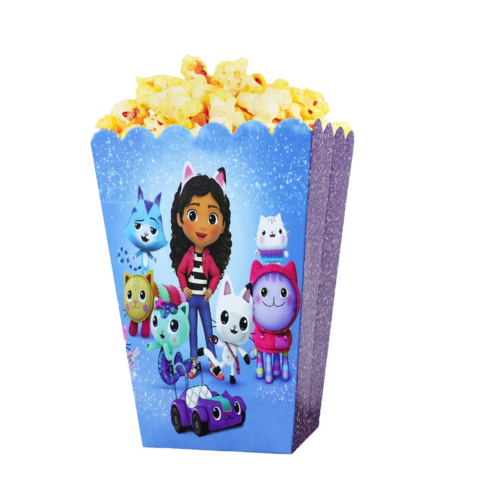 6pcs popcorn boxes
