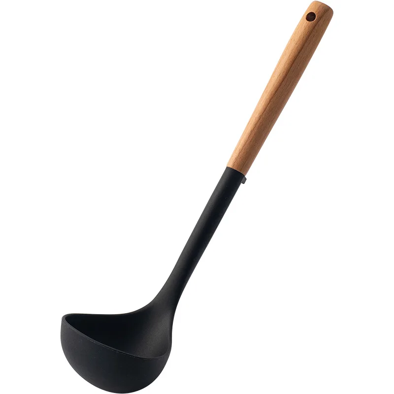 Black Soup Spoon