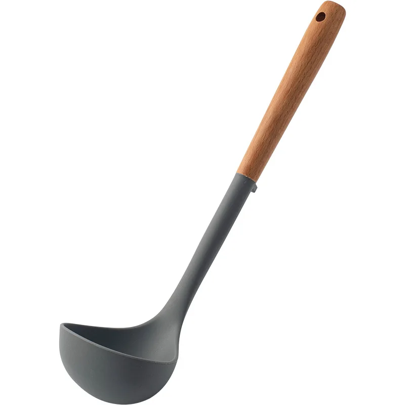 Gray Soup Spoon