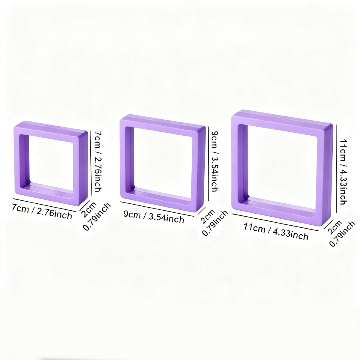 10pcs-Purple