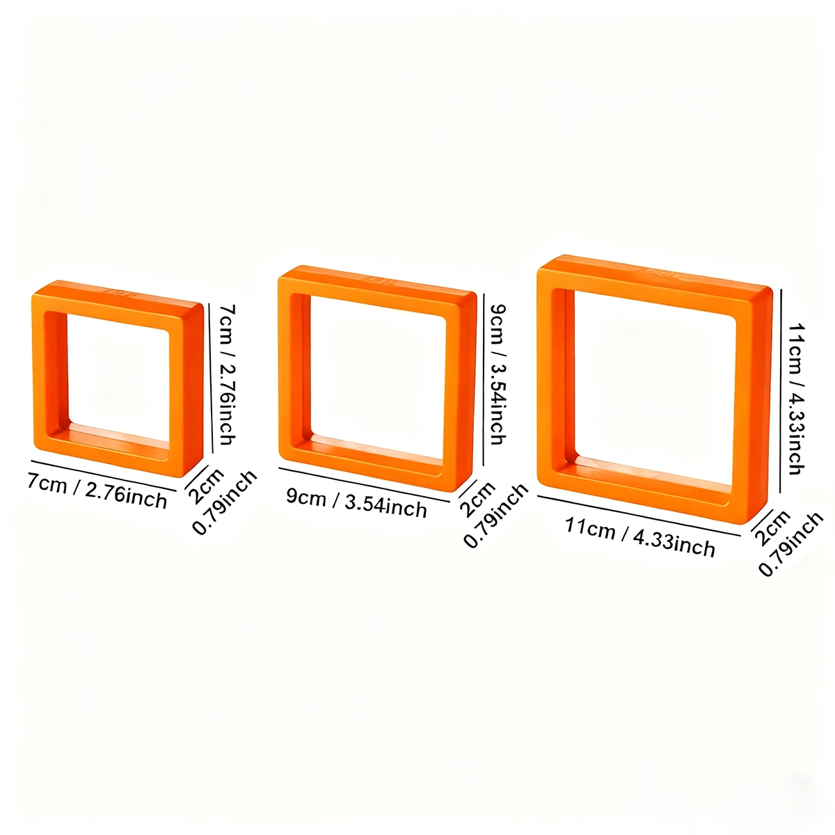 10pcs-Orange
