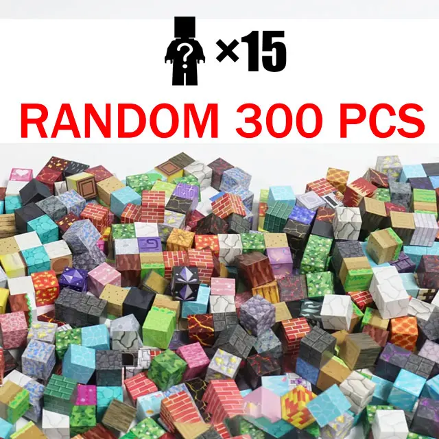 300PCS AND 15 DOLLS