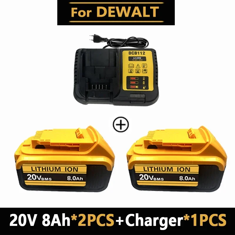 20V 2PCS 8.0Ah-EU