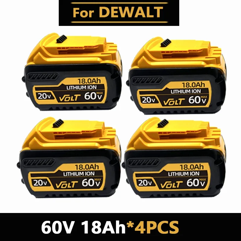 60V 4PCS  18.0Ah