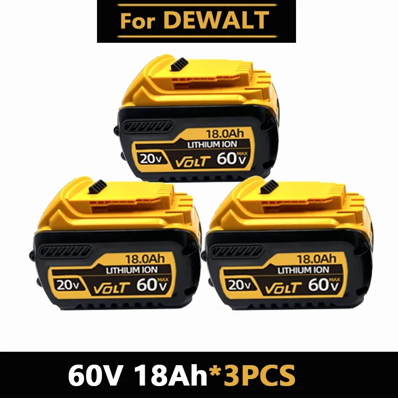 60V 3PCS  18.0Ah