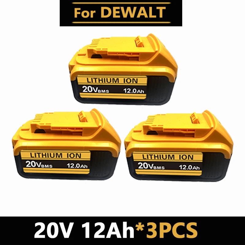 20V 3PCS 12.0Ah