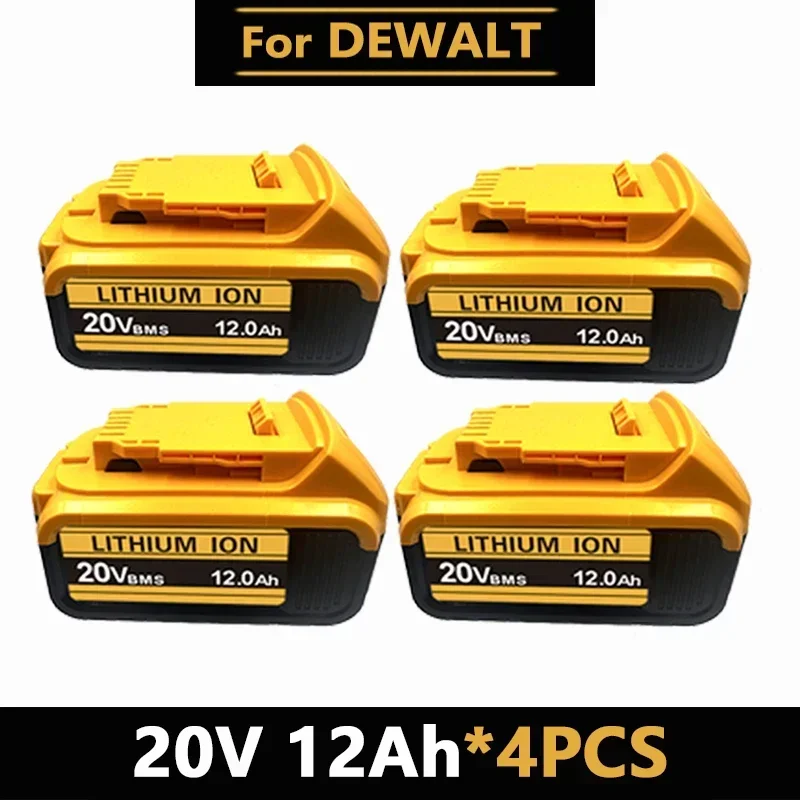 20V 4PCS 12.0Ah