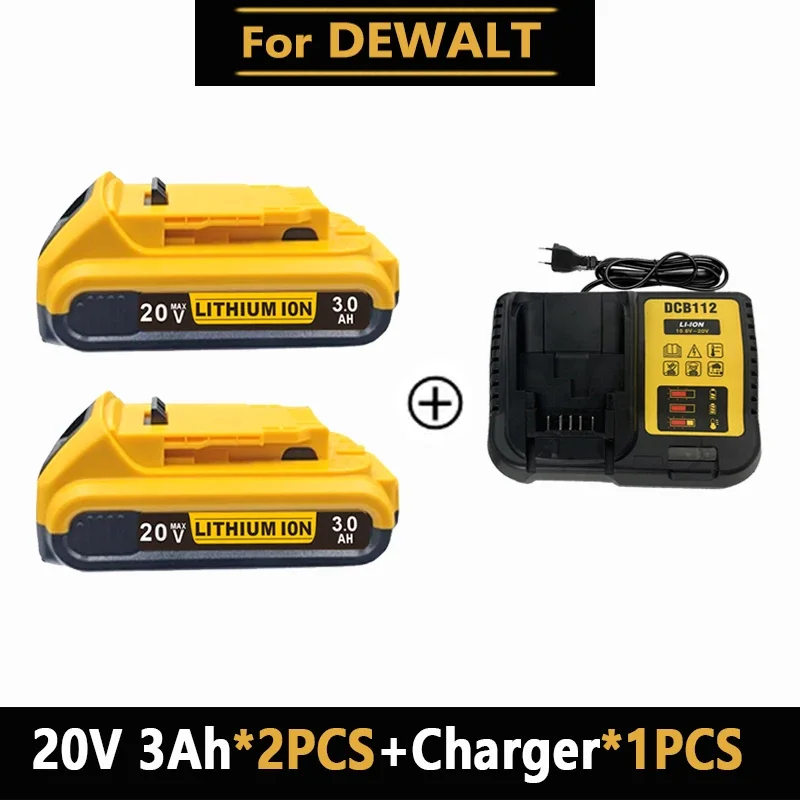 20V 2PCS 3.0Ah-EU