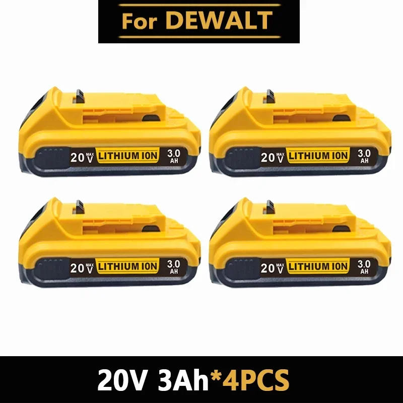 20V 4PCS 3.0Ah