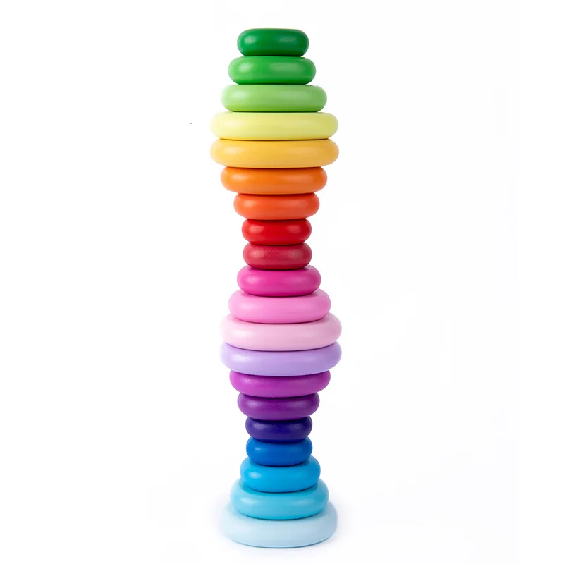20pcs Rainbow Blocks