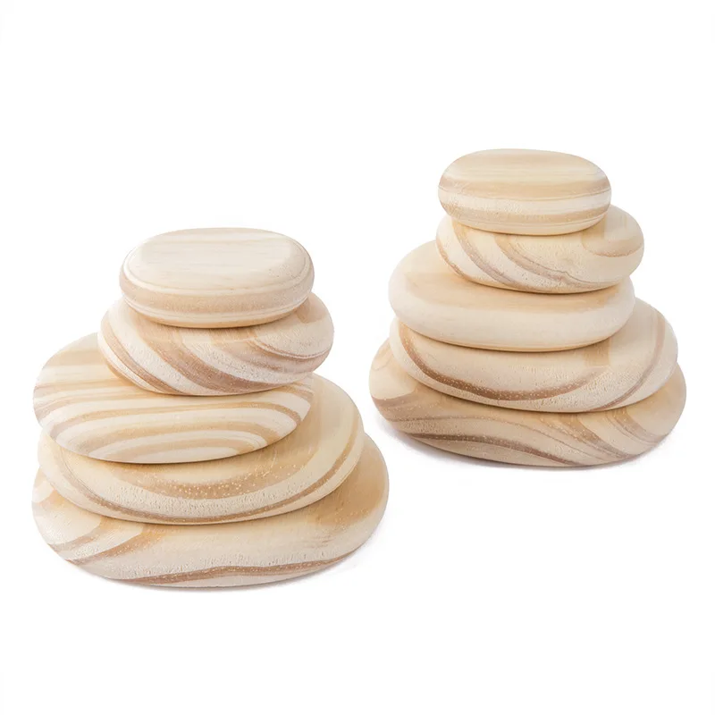 10pcs wood color