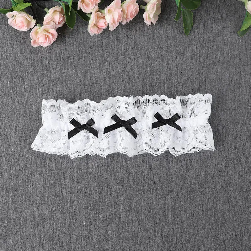 White With 3 Bow-1Pc