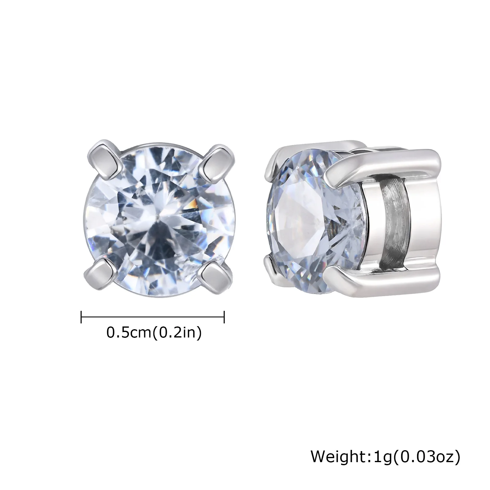 5mm silver