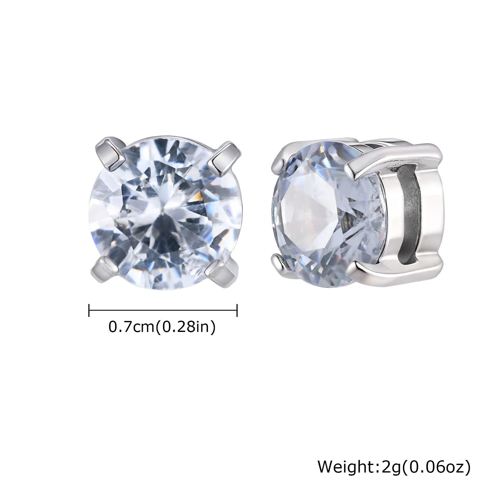 7mm silver