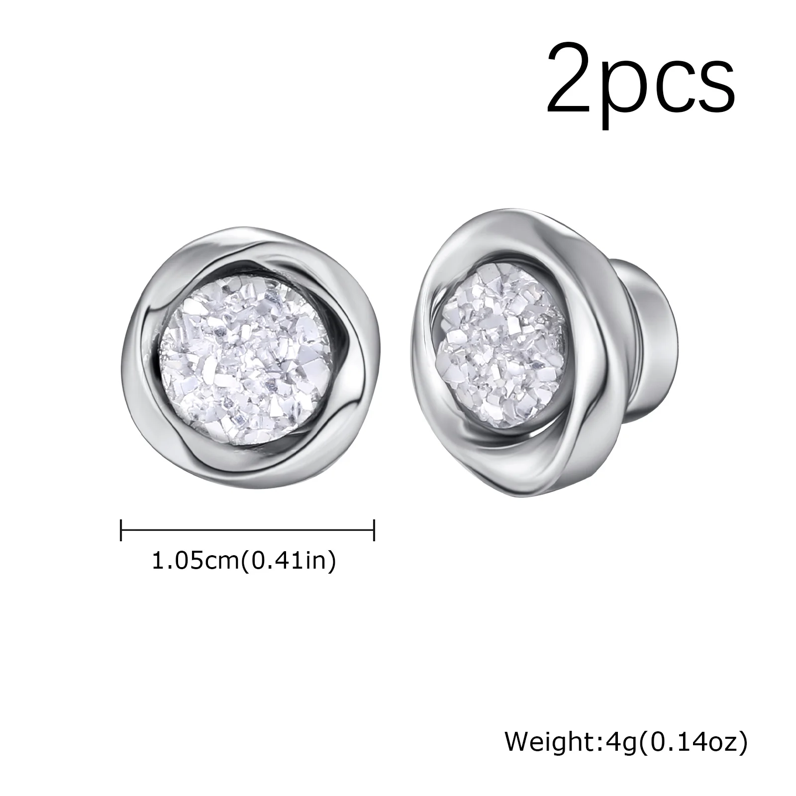 10mm silver