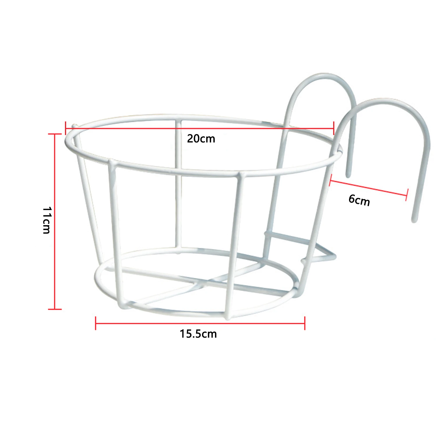 20cm White