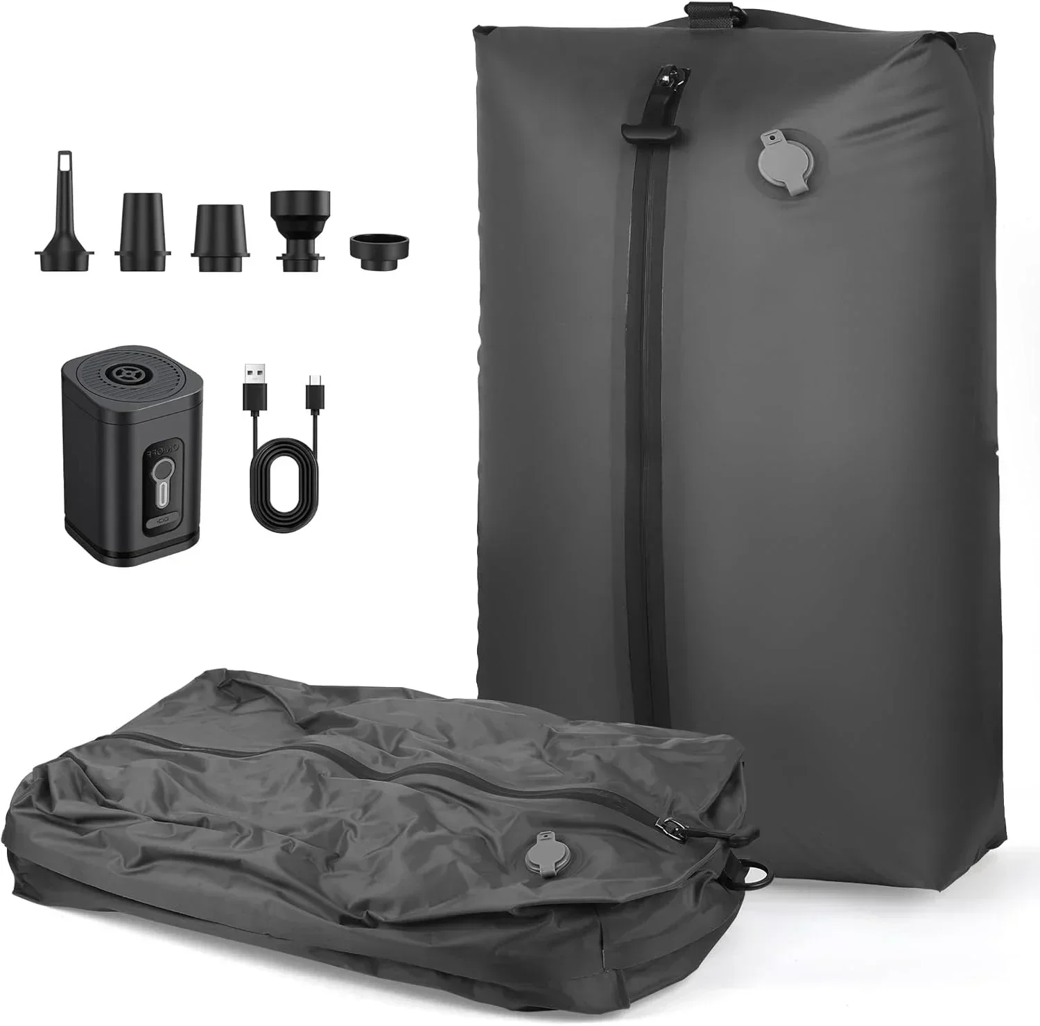1 bag 1 pump black