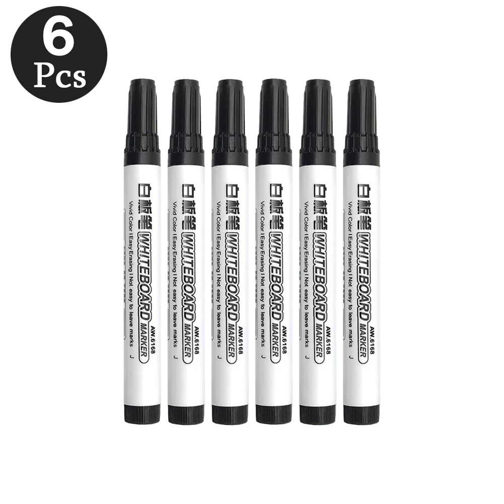 Black 6Pcs