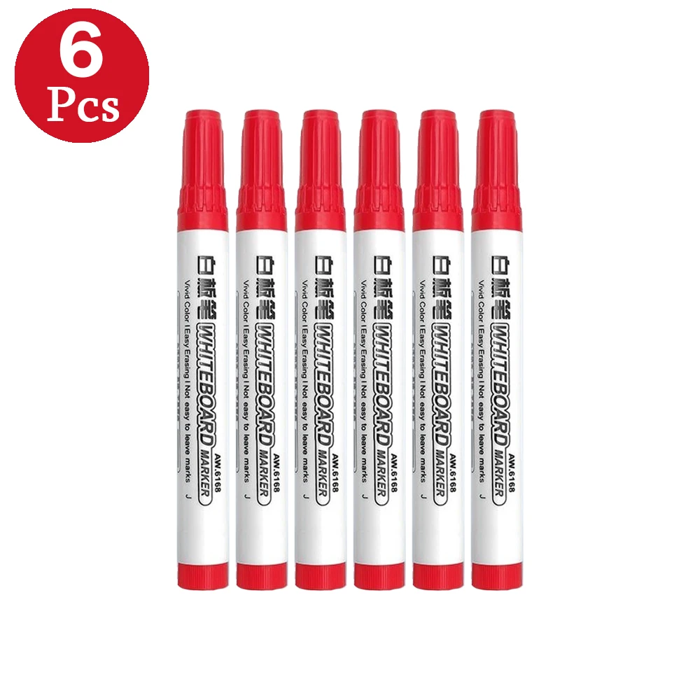 Red 6Pcs