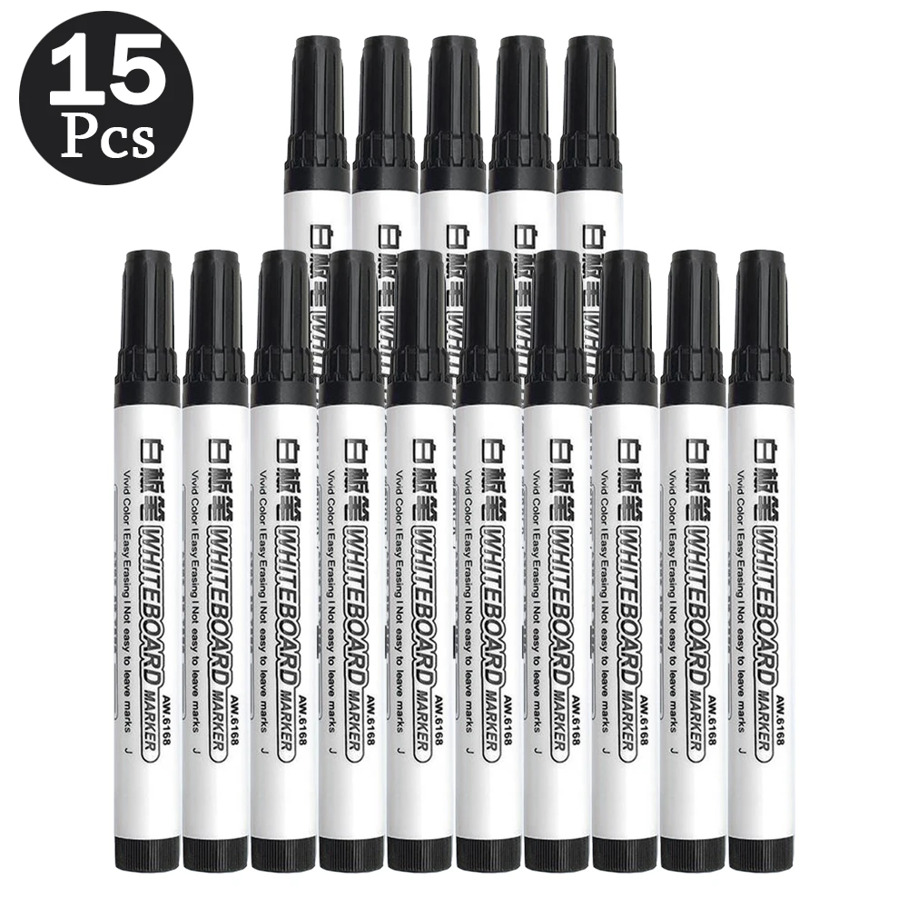 Black 15Pcs