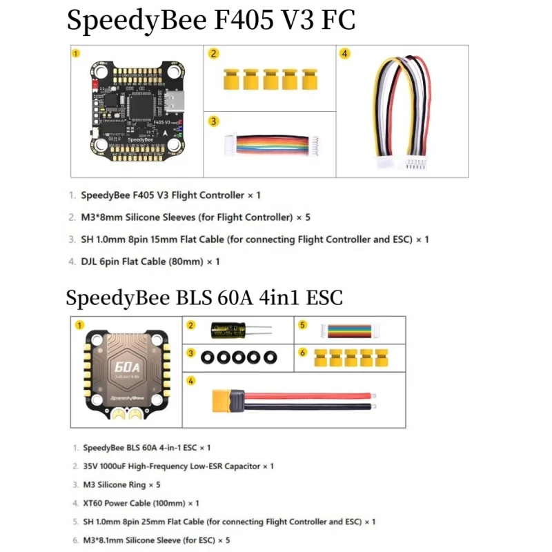 F405 V3 60A Stack