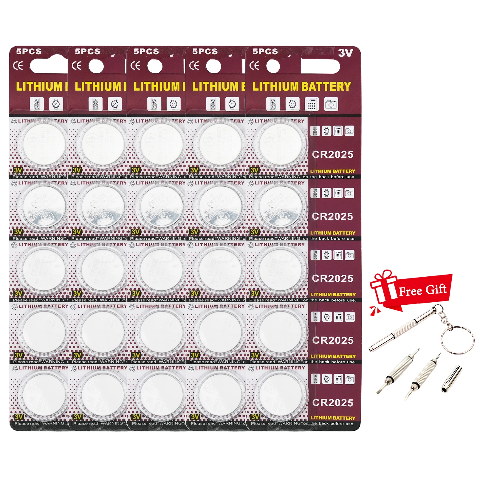 25PK CR2025