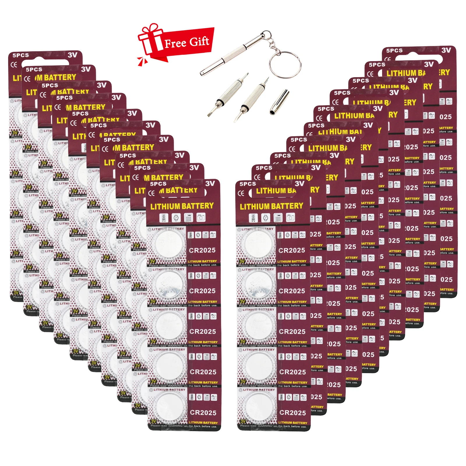 100PK CR2025