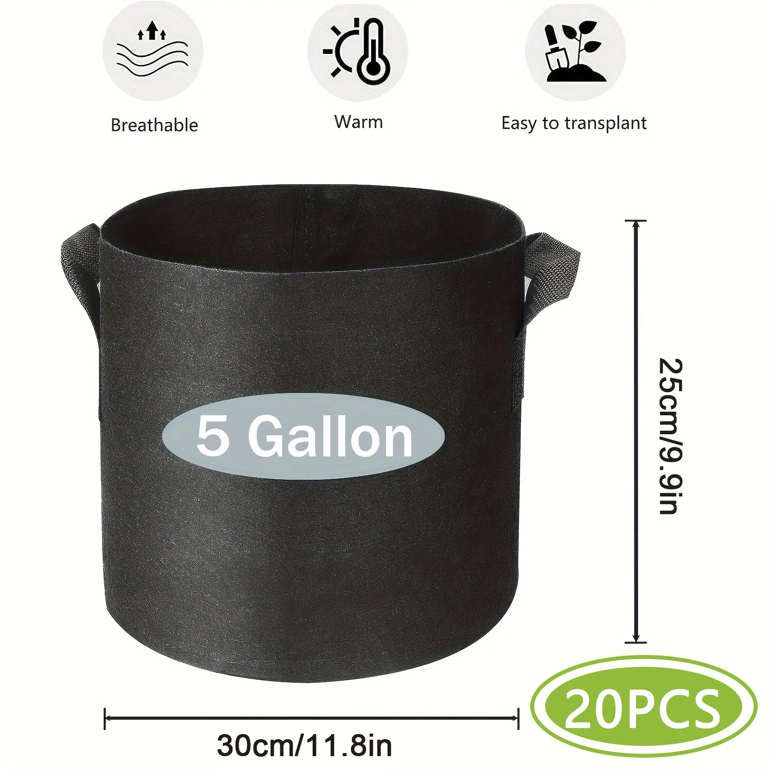 5Gallon 20PCS